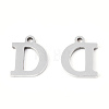 201 Stainless Steel Charms STAS-N091-176D-P-1