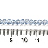 Transparent Baking Paint Glass Beads X1-DGLA-A034-T4mm-D13-4