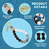 DIY Beaded Keychain Bracelet Making Kit DIY-TA0004-23-50