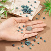 100Pcs 5 Styles Tibetan Style Alloy Beads FIND-TA0010-99ABG-6