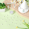 96Pcs ABS Plastic Imitation Pearl Pendants KY-SC0002-32P-3