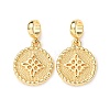 Brass European Dangle Charms KK-H278-01G-03-1