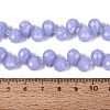 Imitation Jade Glass Beads Strands GLAA-Q116-01A-E01-4