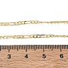 1.8MM Brass Figaro Chain Necklaces for Women KK-CBA2293-08G-5