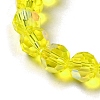 Electroplate Transparent Glass Beads Strands EGLA-A035-T4mm-L03-3