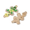 Alloy Enamel Connector Charms ENAM-I054-08E-2