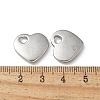 304 Stainless Steel Pendants STAS-I330-031P-3