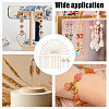 210Pcs 3 Styles Brass Head Pins KK-DR0001-28A-5
