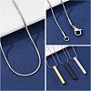 Unicraftale DIY Rectangle Pendant Necklace Making Kits DIY-UN0003-52-2