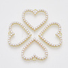 ABS Plastic Imitation Pearl Pendants X-PALLOY-N0149-013-1