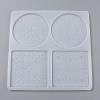 Mandala Pattern Coaster Silicone Molds DIY-Z005-12-2
