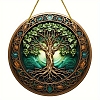 Tree of Life Acrylic Window Hanging Ornaments PW-WG0EC25-01-5