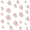1 Bag ABS Plastic Mermaid Metallic Effect Press On False Nails MRMJ-CP0001-63-7