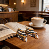 Vintage Bohemian Glass Enamel Beaded Tassel Dangle Earrings for Women TA8600-2