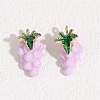 Fruit Alloy Enamel Pendants LS-ENAM-P264-02G-G04-1
