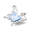 UV Plating Alloy Crystal Rhinestone Pendants RB-CBAD37D-22P-2