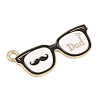 Father's Day Alloy Enamel Pendants FIND-E054-05D-2