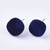 Flocky Iron Stud Earring Findings X-IFIN-S704-34A-1