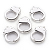 304 Stainless Steel Handcuffs Clasps STAS-F175-17P-2
