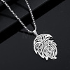 Hip-hop Style Animal Theme 304 Stainless Steel Pendant Necklaces FS-WG80E3F-05-1