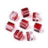 Baking Paint Transparent Glass Beads DGLA-N005-01A-09-2