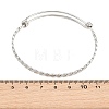 Tarnish Resistant Adjustable 304 Stainless Steel Expandable Bangle Making BJEW-G482-03P-3