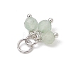 Natural Gemstone Pendants PALLOY-JF05141-01-5