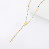 Vintage Resin Rosary Bead Necklaces TM3459-2-1
