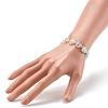 Handmade Millefiori Lampwork Stretch Bracelets BJEW-JB06371-05-3