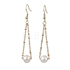 Natural Cultured Freshwater Pearl Dangle Earrings EJEW-JE05936-02-1