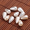 Teardrop Acrylic Imitation Pearl Beads X-OACR-O002-2461-1