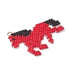 MIYUKI Delica Glass Seed Beaded Pendants PALLOY-MZ01247-01-3