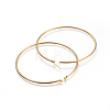 201 Stainless Steel Big Hoop Earrings LS-EJEW-A052-20D-G-2