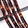 Dyed Natural Agate Beads Strands G-T144-55A-01-1