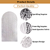 Fiber Wedding Arch Cover AJEW-WH20096-70B-5