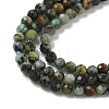 Natural African Turquoise Beads Strands G-F509-29-3mm-5