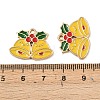 Christmas Alloy Enamel Pendants ENAM-I081-01KCG-04-3
