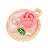 Alloy Enamel Pendants AL-CBAD5CF-01G-A-2