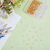 1000Pcs 2 Colors 304 Stainless Steel Jump Rings STAS-ME0003-77-4