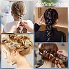  4Pcs 2 Style Iron Snap Hair Clips PHAR-NB0001-09-5