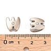 Letter Slider Beads for Watch Band Bracelet Making ALRI-O012-W-NR-3