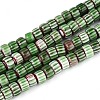 Handmade Millefiori Glass Beads Strands LAMP-T021-27A-05-1