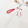1Pc Sports ThemePU Leather Keychains KEYC-SP0001-67E-7