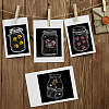 3 Styles Waterproof Self Adhesive Stamping Stickers Sets DIY-CP0011-04D-5