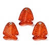 Transparent Glass Enamel Beads LAMP-U004-06Q-1