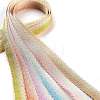 18 Yards 6 Colors Polyester & Polycotton Picot Edged Ribbons Sets SRIB-M012-02-2