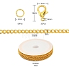DIY Chains Bracelet Necklace Making Kit DIY-YW0005-82G-3