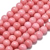 Natural Malaysia Jade Beads Strands G-L645-A01-8mm-20-1