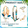 2Pcs Alloy Bag Extender Chains and Pendant Decorations HJEW-PH02402-2