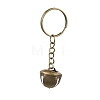 Iron Bell Pendant Keychains KEYC-JKC01000-03-1